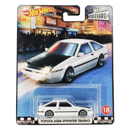 Toyota Ae86 Sprinter Trueno (White)
