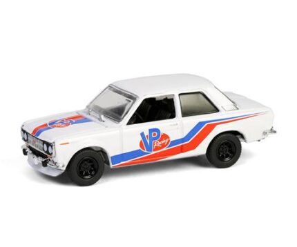 1968 Datsun 510 Widebody Coupe VP Racing Fuels *Running on Empty Series 17*, white/blue/red