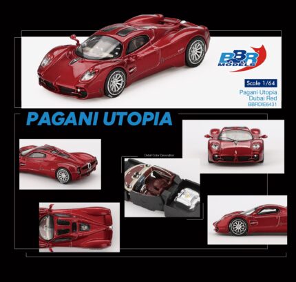 1/64 2023 Pagani Utopia, Dubai red