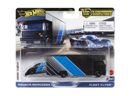 Sauber Mercedes C9 & Fleet Flyer Truck