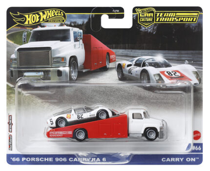 1/64 1966 Porsche 906 Carrera 6 & Carry on Truck