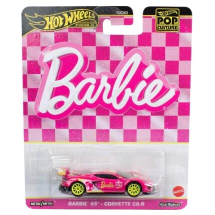 1/64 Barbie 65th Anniversary Corvette C8.R, pink