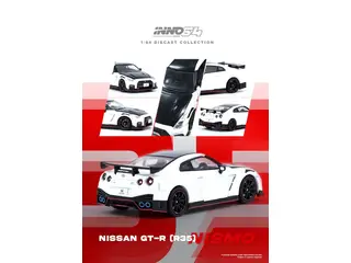 1/64 Nissan GT-R (R35) NISMO, white