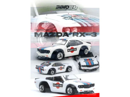 Mazda Savanna RX3 *Martini Racing* Livery, white/blue/red
