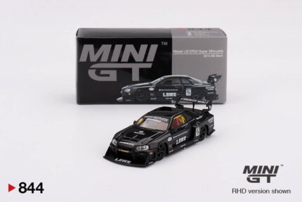 NISSAN SKYLINE GT-R R34 LB-ER34 SUPER SILHOUETTE BLACK (MGT00844)