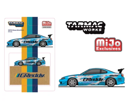 1/64 Vertex Nissan Silvia S15 *GReddy*, blue