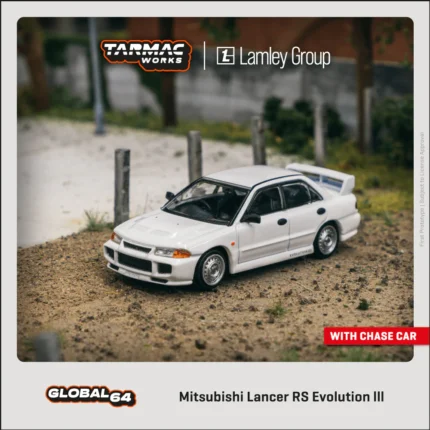 1/64 Mitsubishi Lancer RS Evolution III, white