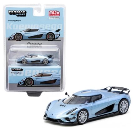 1/64 Koenigsegg Regera, light blue metallic