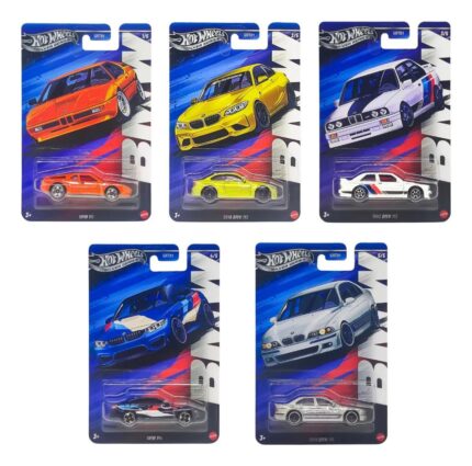 1/64 BMW M series mix of 5 cars