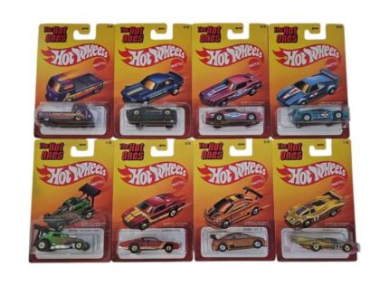 1/64 The Hot Ones mix of 8 cars