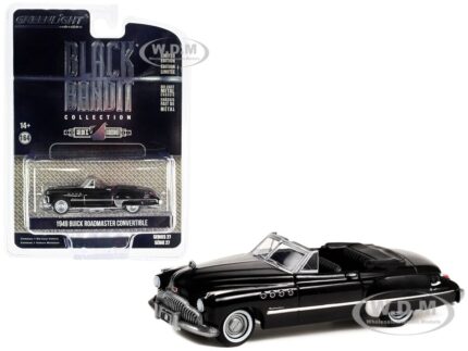 1/64 1949 Buick Roadmaster Convertible *Black Bandit Series 27*, black