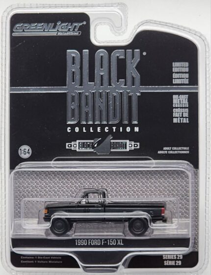1990 Ford F-150 XL *Black Bandit Series 29*, black