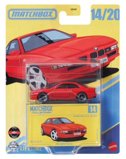 1994 BMW 850 CSi, red