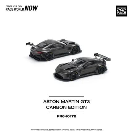 1/64 Aston Martin GT3, carbon edition