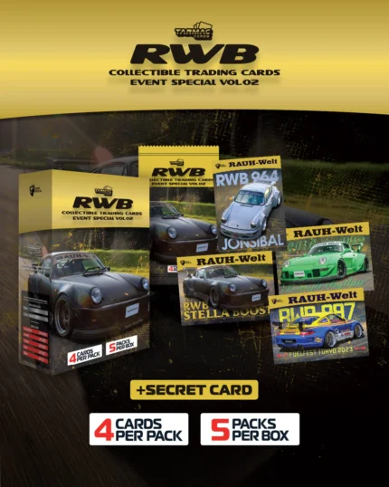 Tarmac Cards RWB Event Special Vol .02 - Second set of RWB collectible trading cards