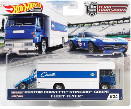 1/64 Custom Corvette Stingray Coupe Race version & Fleet Flyer