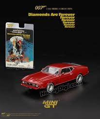 Ford Mustang Mach 1 "Diamonds Are Forever" - English Blister Packaging