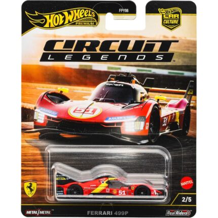 1/64 Ferrari 499P #51, red  Circuit Legends