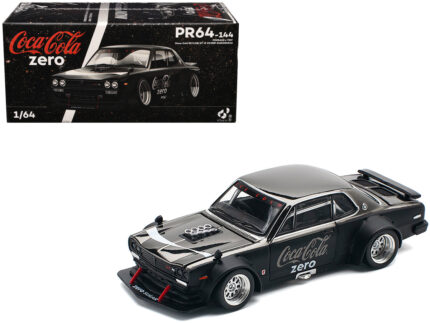 Nissan Skyline GT-R V8 Drift *Hakosuka*, *Coca-Cola zero* chrome black