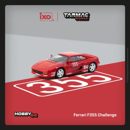 Ferrari F355 Challenge Presentation, red