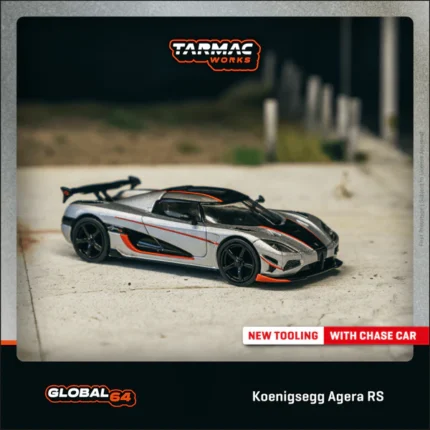 Koenigsegg Agera RS, moon silver/black