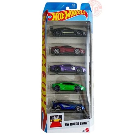 1/64 Hot Wheels Set 5 auto Ferrari Aston Martin Ford Lamborghini Lotus 2025